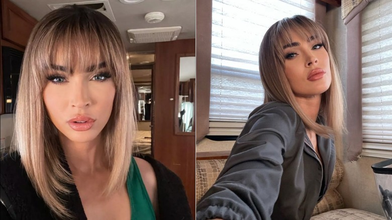 Megan Fox blond hair