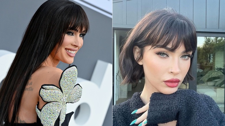 Megan Fox bangs