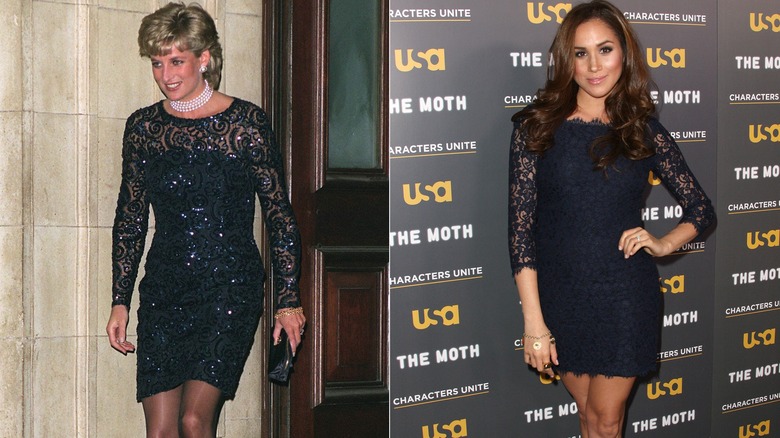 Meghan Markle Princess Diana navy