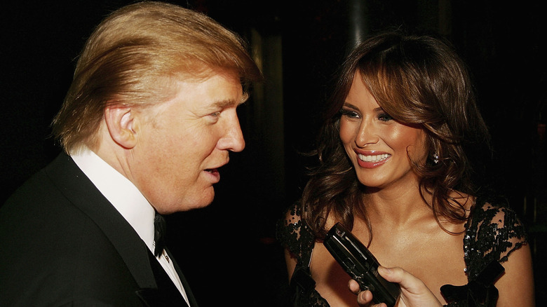 Melania Trump at the Fashion Group International's Night Of Stars in 2005