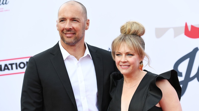 Melissa Joan Hart and husband Mark Wilkerson.