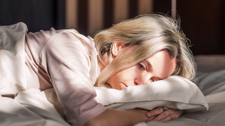 woman who feels alone