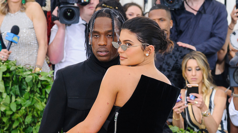 Travis Scott and Kylie Jenner at Met Gala