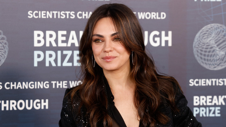 Mila Kunis on the red carpet