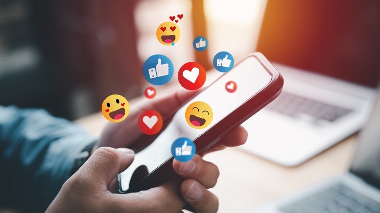 Different emojis coming from phone