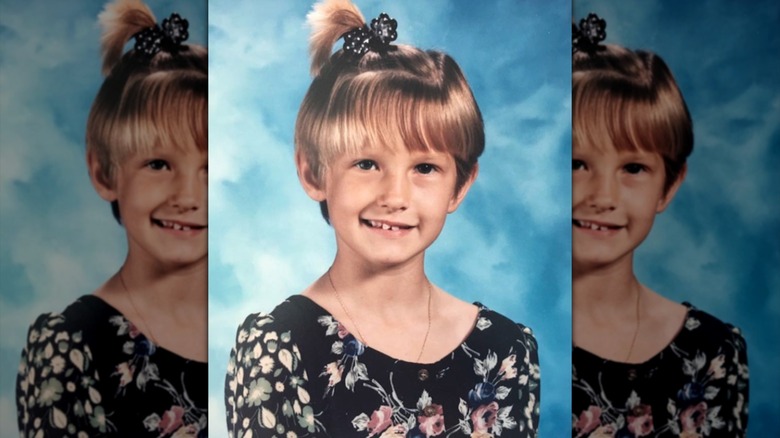 A photo of Molly O'Connell from her childhood