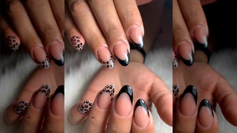 Animal print nails