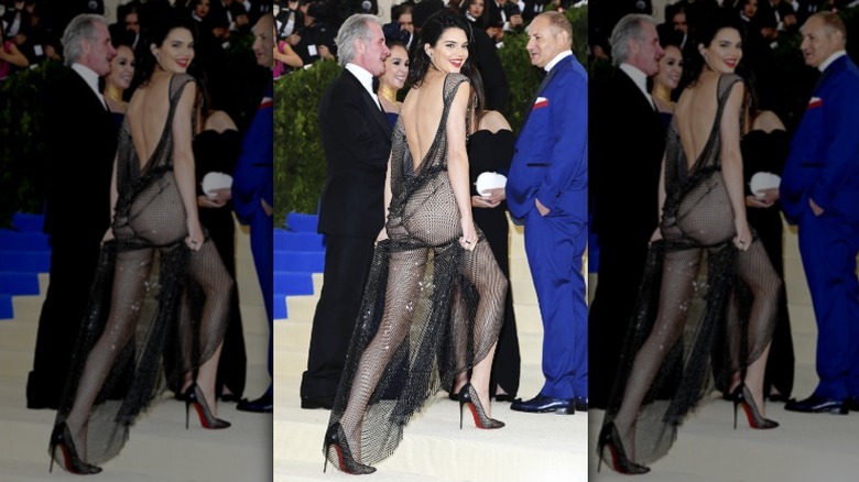 Kendall Jenner at the Met Gala in 2017