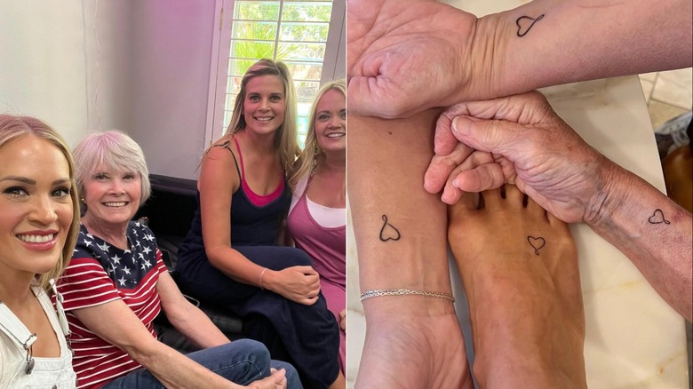 carrie underwood getting matching tattoos with her mom and sisters