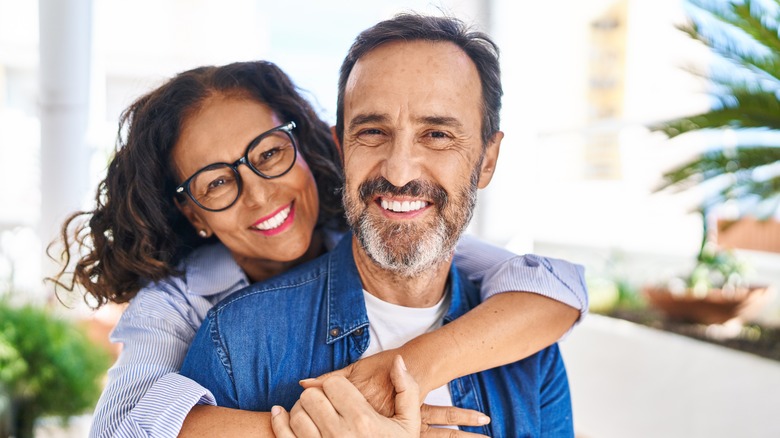 Happy middle aged couple 