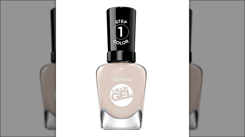 bottle of Sally Hansen polish