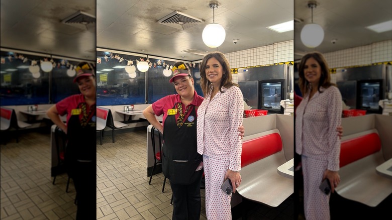 Nancy Mace in her pajamas