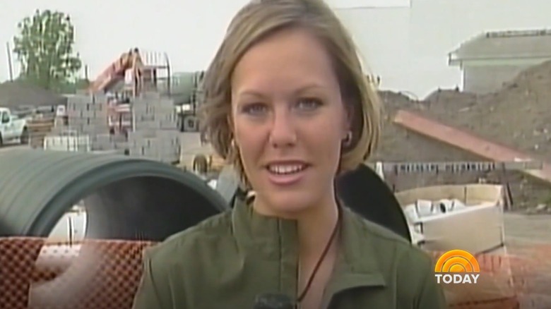 Dylan Dreyer talking into a microphone