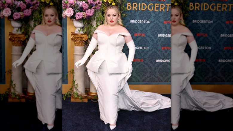 Nicola Coughlan "Bridgerton" premiere 2024