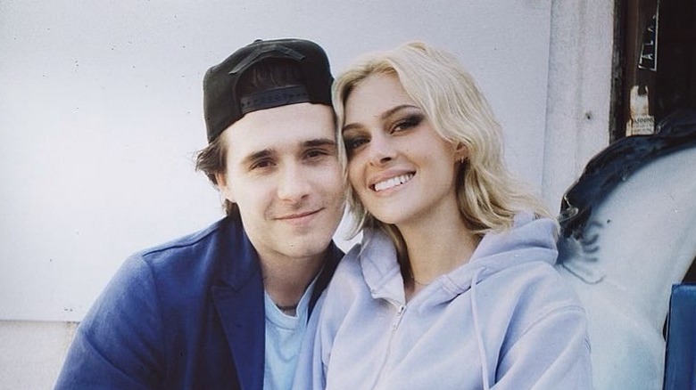 Brooklyn Beckham and Nicola Peltz selfie