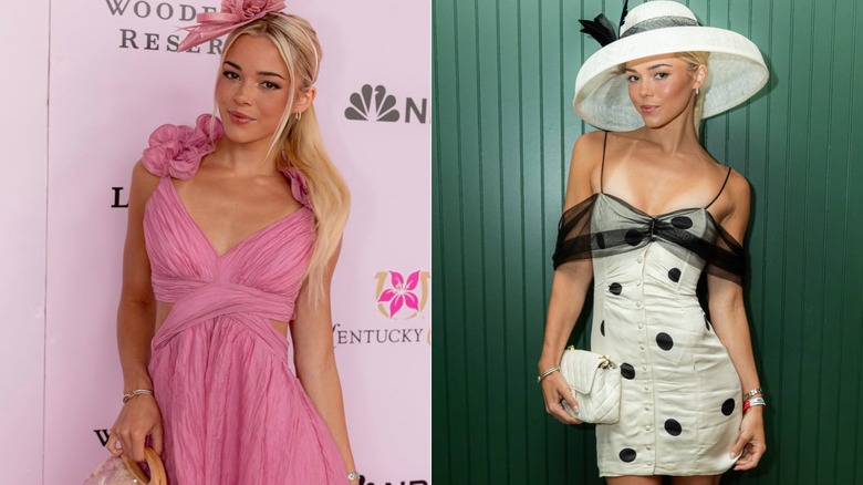 Olivia "Livvy" Dunne at the 2025 Kentucky Derby