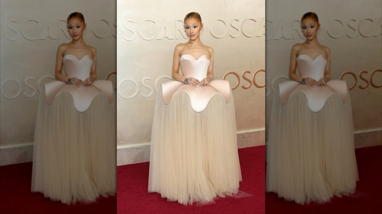 Ariana Grande at the 2025 Oscars