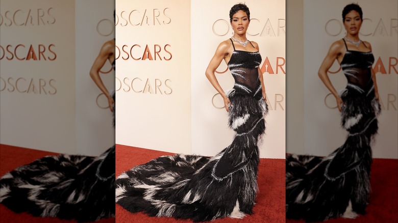 Teyana Taylor at the 2026 Oscars.