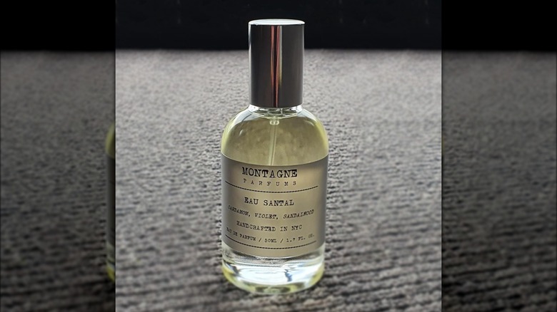 Bottle of Montagne Parfums Eau Santal