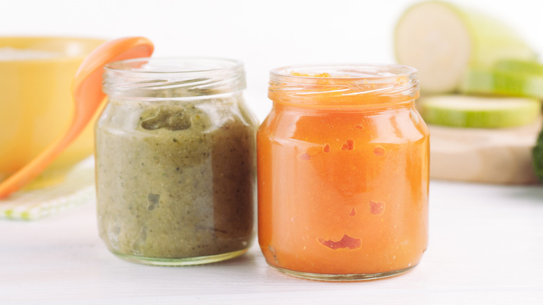 jars of baby Food