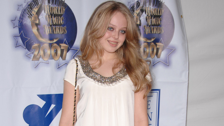 Tiffany Trump white shirt