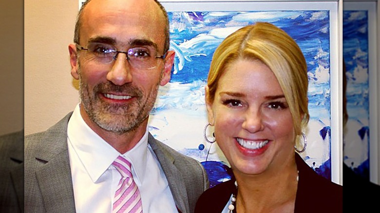 Pam Bondi with a side part