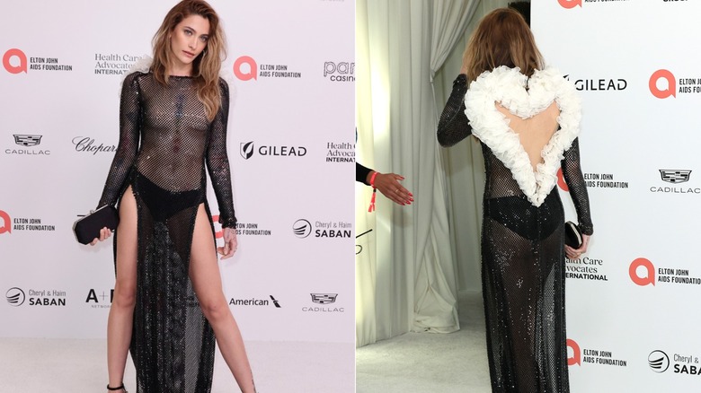 Paris Jackson at the Elton John's Academy Award Viewing Party