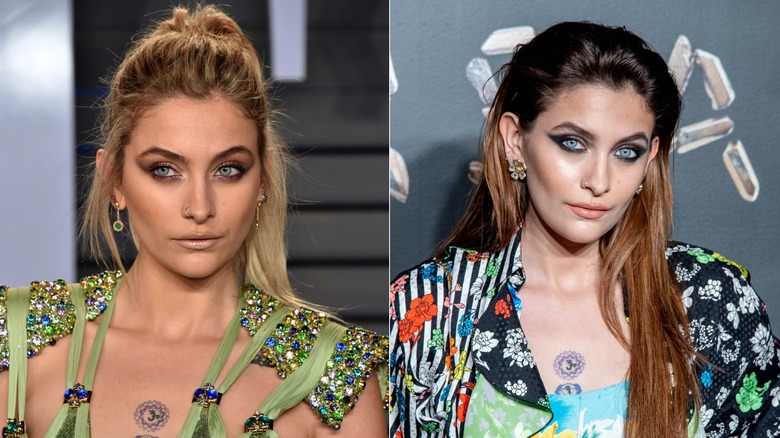 Paris Jackson at red carpet events in 2018.
