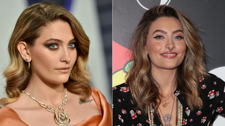 Paris Jackson at industry events in 2019.