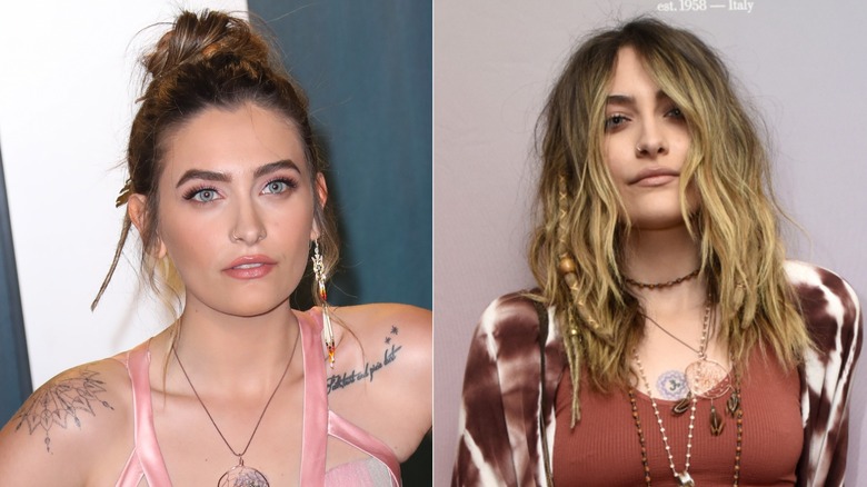 Paris Jackson at industry events in 2020.