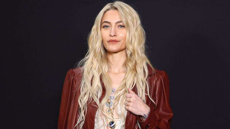 Paris Jackson at Paris Fashion Week in 2025.