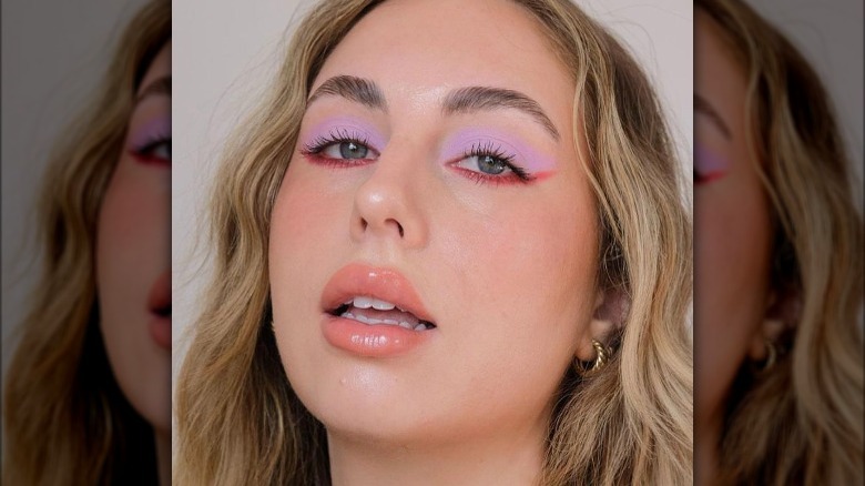 picture of person wearing makeup