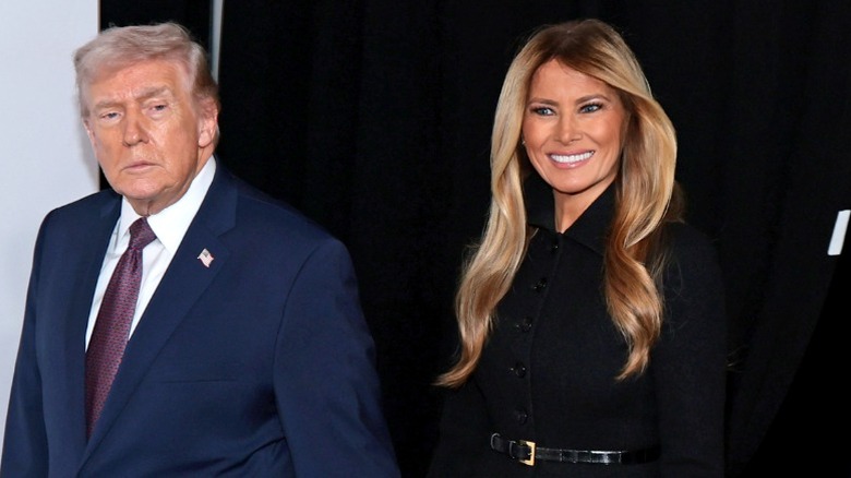 Donald and Melania Trump attend a screening of her documentary Melania