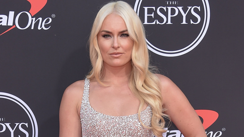 Lindsey Vonn arrives at the ESPYs