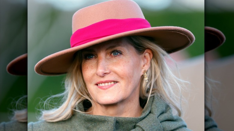Sophie, Duchess of Edinburgh, attends a horse race