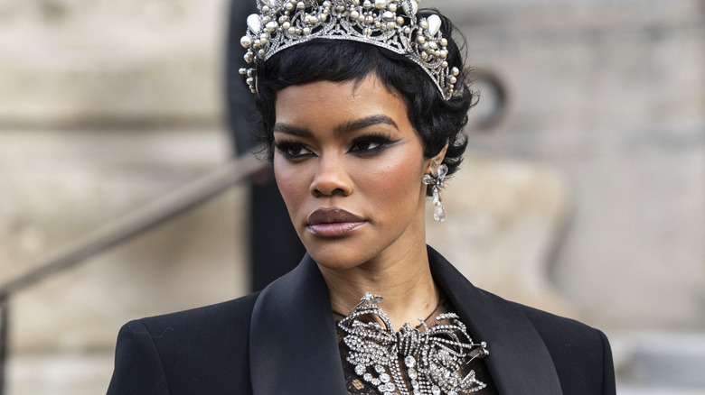 Teyana Taylor during Paris Fashion Week in 2026