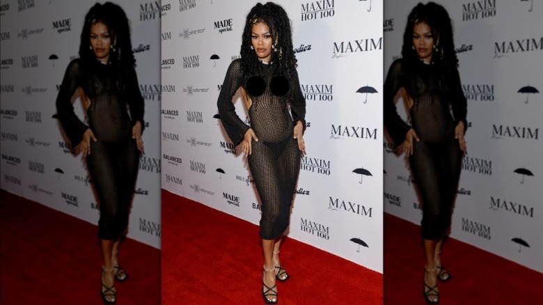 Teyana Taylor at a Maxim Hot 100 Event in 2021