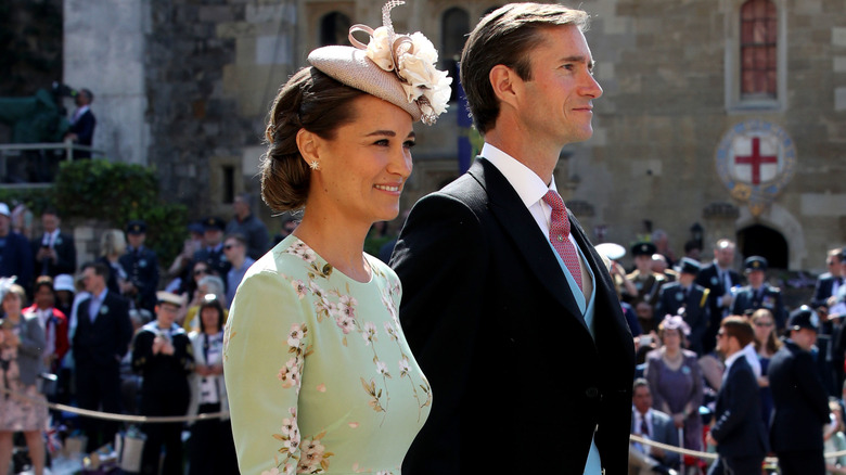 Pippa Middleton and James Matthews at Windsor Castle