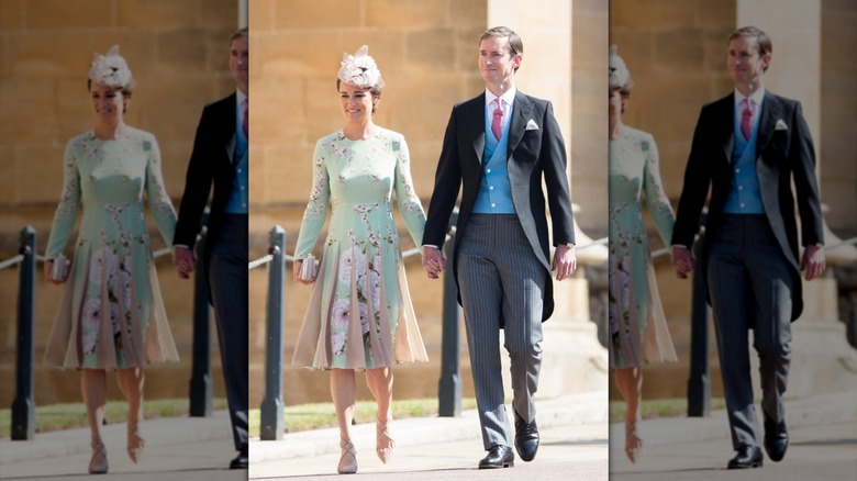 Pippa Middleton and James Matthews at St. George's Chapel