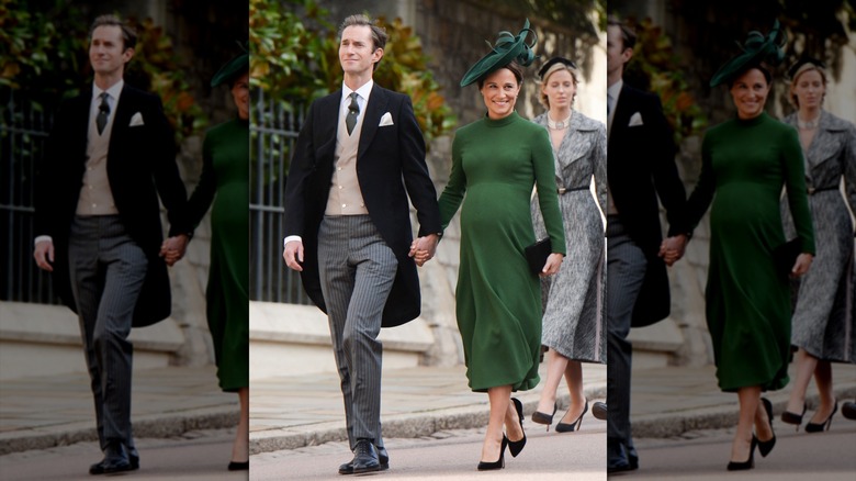Pippa Middleton and James Matthews at Windsor Castle