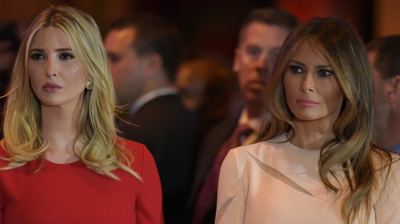 Ivanka and Melania Trump together