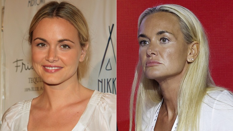 Vanessa Trump in 2008 and 2024