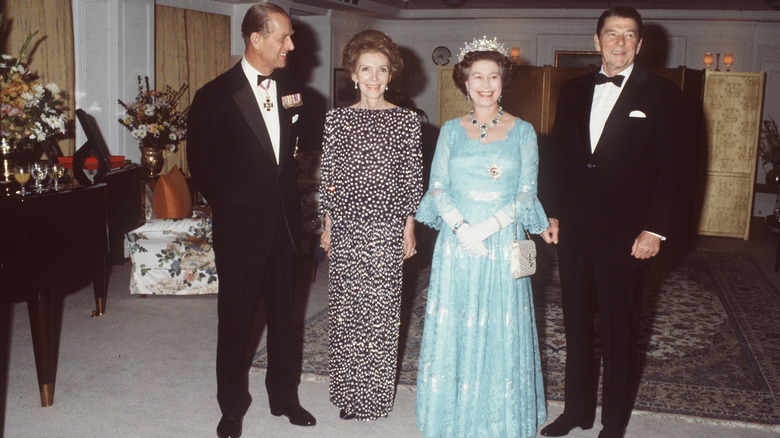nancy reagan meeting royal family