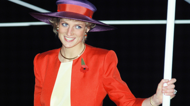 Princess Diana smiling