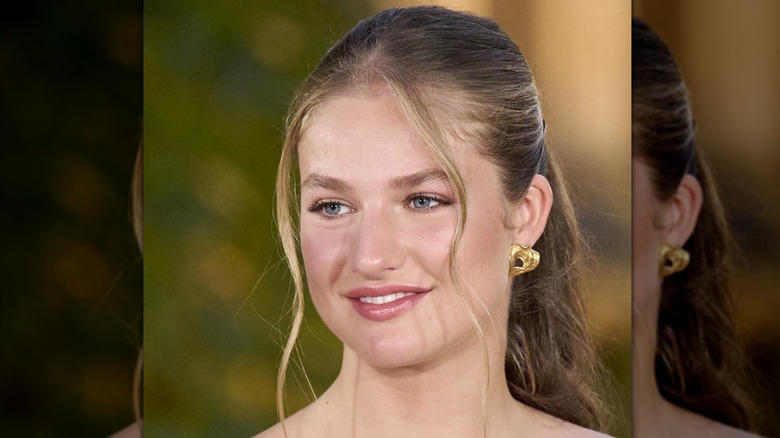 Princess Leonor of Spain looking dewy in summer