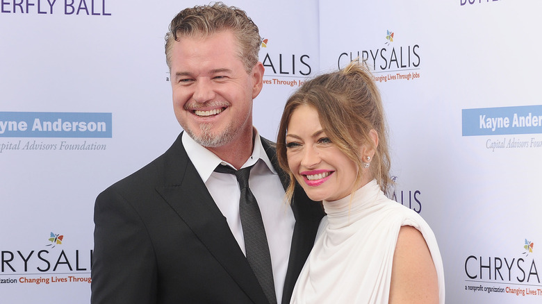 Rebecca Gayheart And Eric Dane posing for a photo at the 16th annual Chrysalis Butterfly Ball