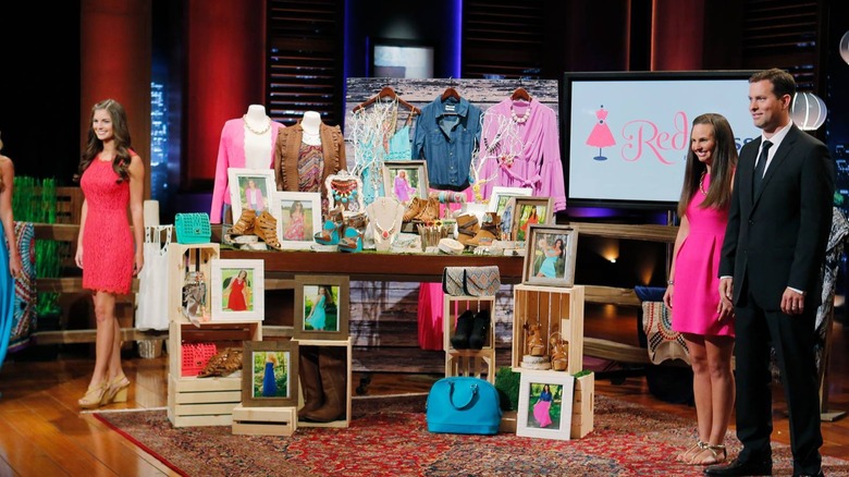 Diana and Josh Harbour promoting Red Dress Boutique 