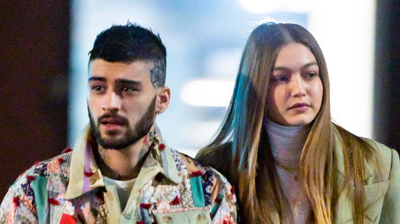 Zayn Malik with Gigi Hadid