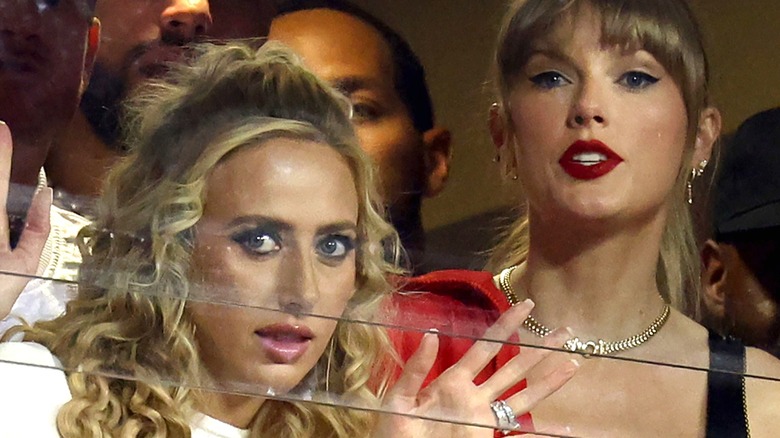Brittany Mahomes and Taylor Swift