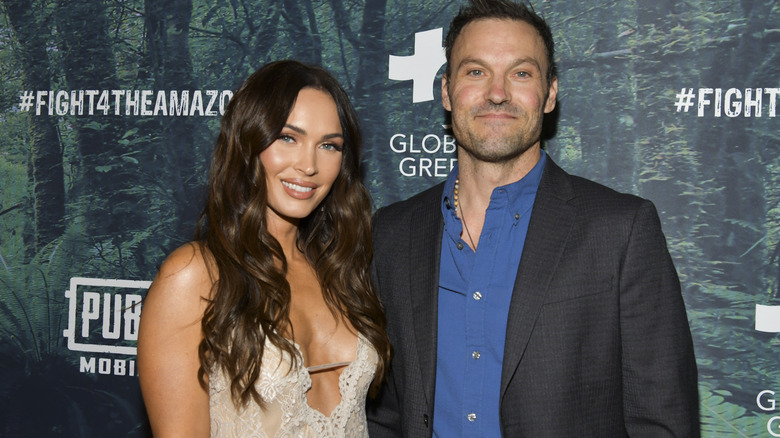 Megan Fox Brian Austin Green smiling